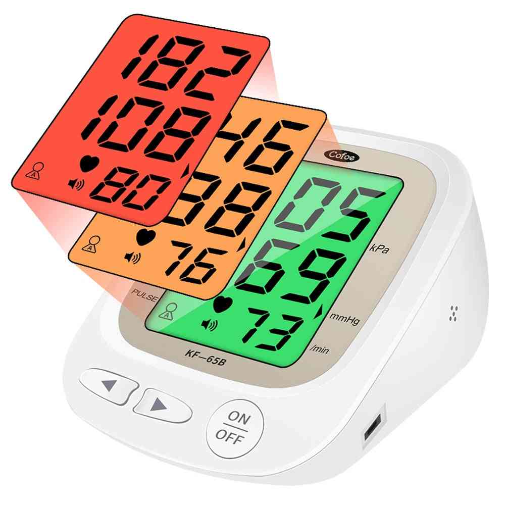 Coffoe Arm Automatic Blood Pressure Monitor