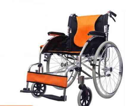 Aluminum Alloy- Thickened Folding, Light Walking, Stick Wheelchair