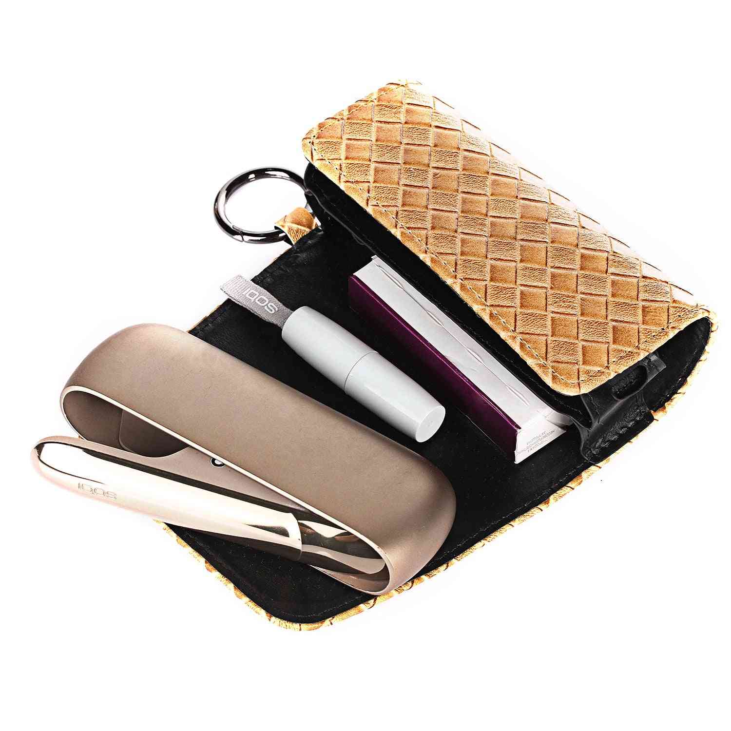 Case Bag Holder Double Book Cover Wallet Leather Pouch