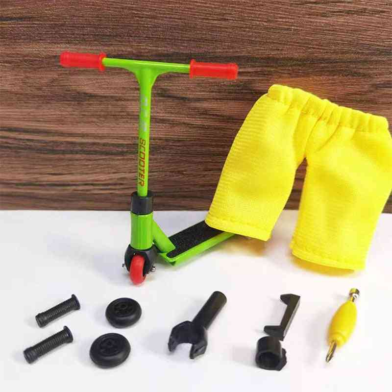 Alloy Finger Scooter With Mini Scooters Tools And Finger Board Accessories
