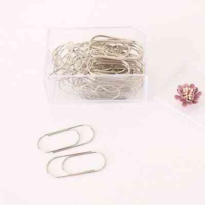 Rose Gold Metal Paper Clips For Photo