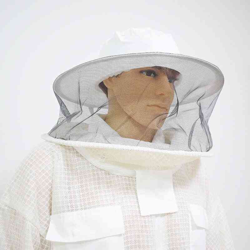 Ultra Breathable Ventilated Beekeeping Suit With Round Veil