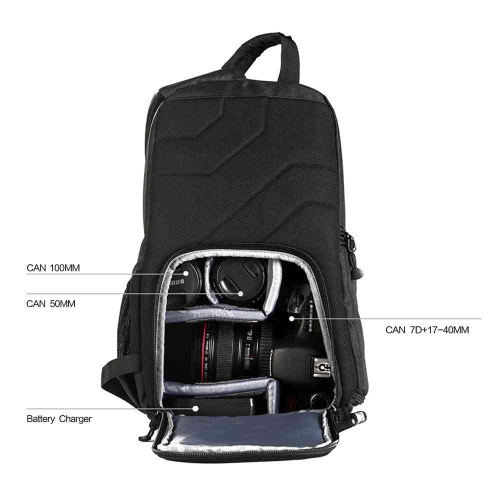 Digital Dslr Camera Bag Travel Cameras Backpack Case
