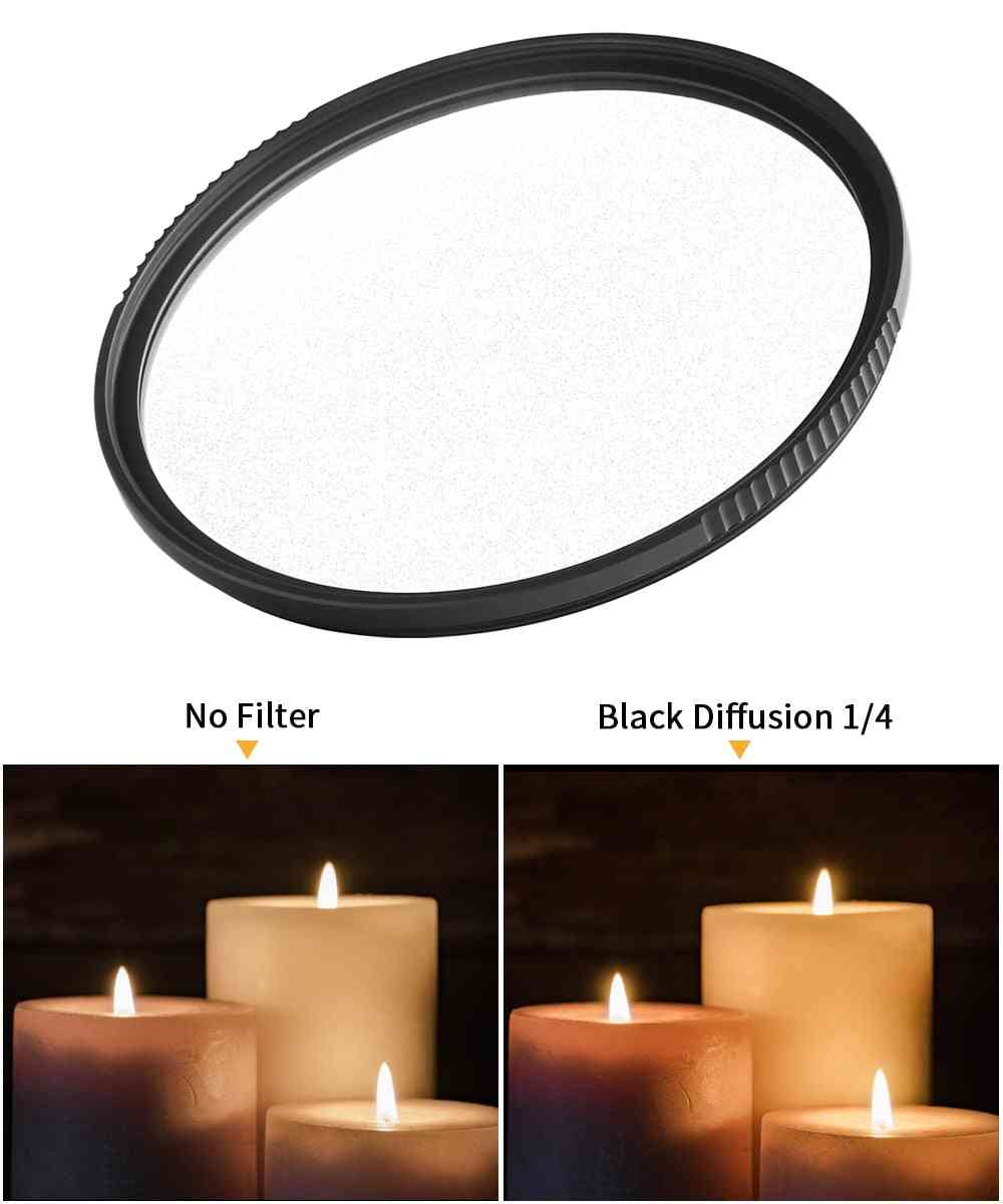 Black Soft Filter Special Effect For Shoot Video Like Movies