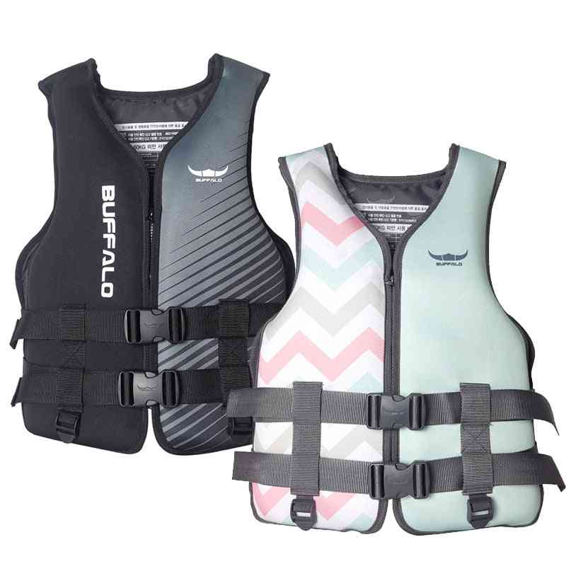 Neoprene Life Vest Kids/adults Boating Drifting Water-skiing Safety Jacket