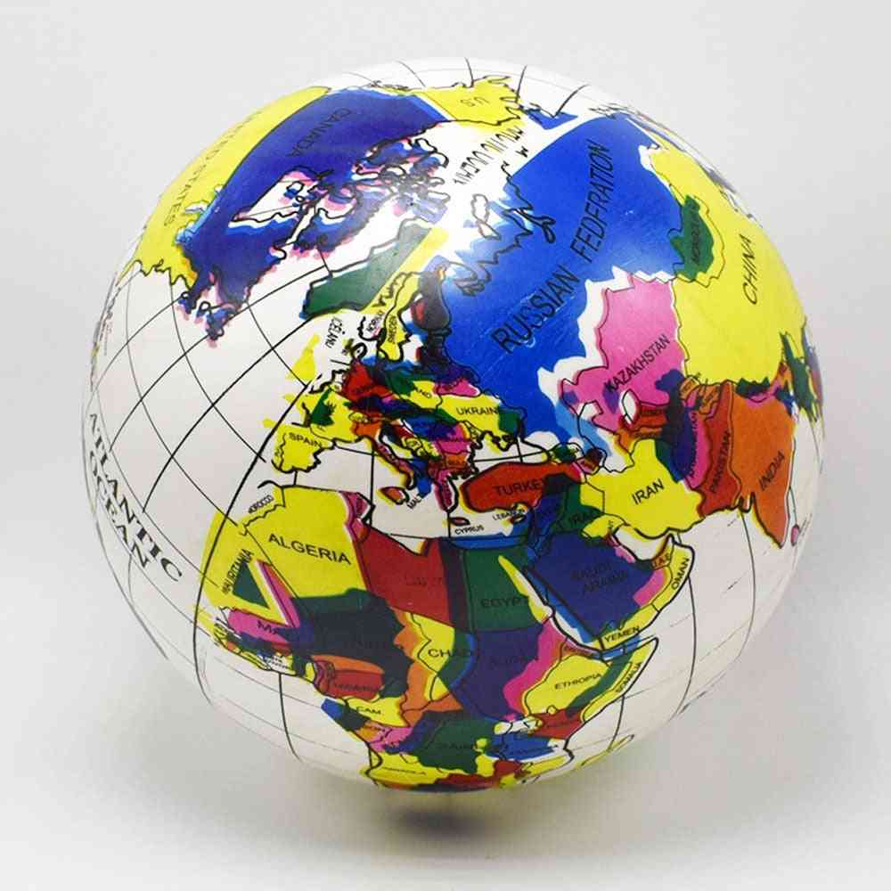 Puhallettava maapallo maailman maa valtameren karttapallo