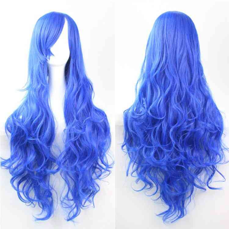 Long Volume Heat Resistant Synthetic Hair Wig For Women