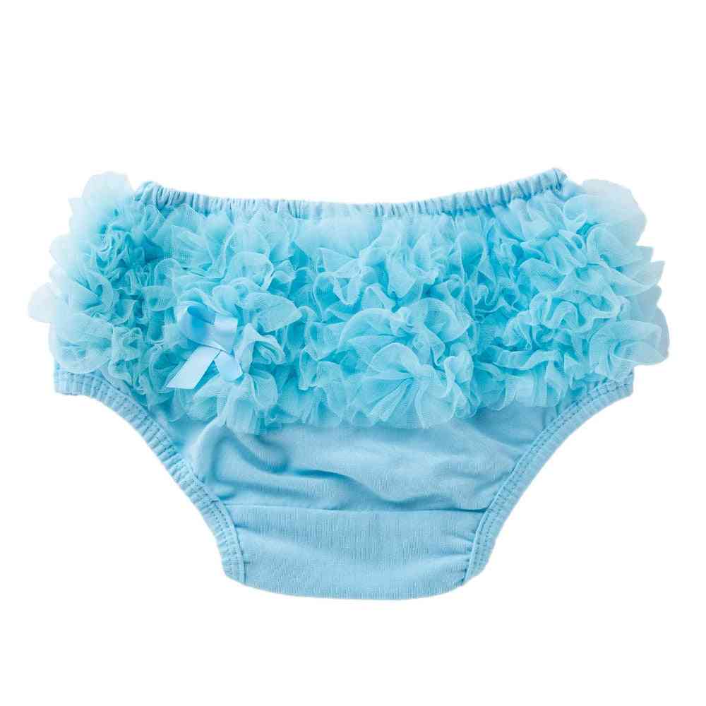 Cotton Ruffled Panties- Diaper Covers, Pp Shorts