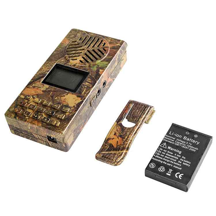 Outdoor Wild Hunting Decoy With 157 Bird Speakers Mp3 Player
