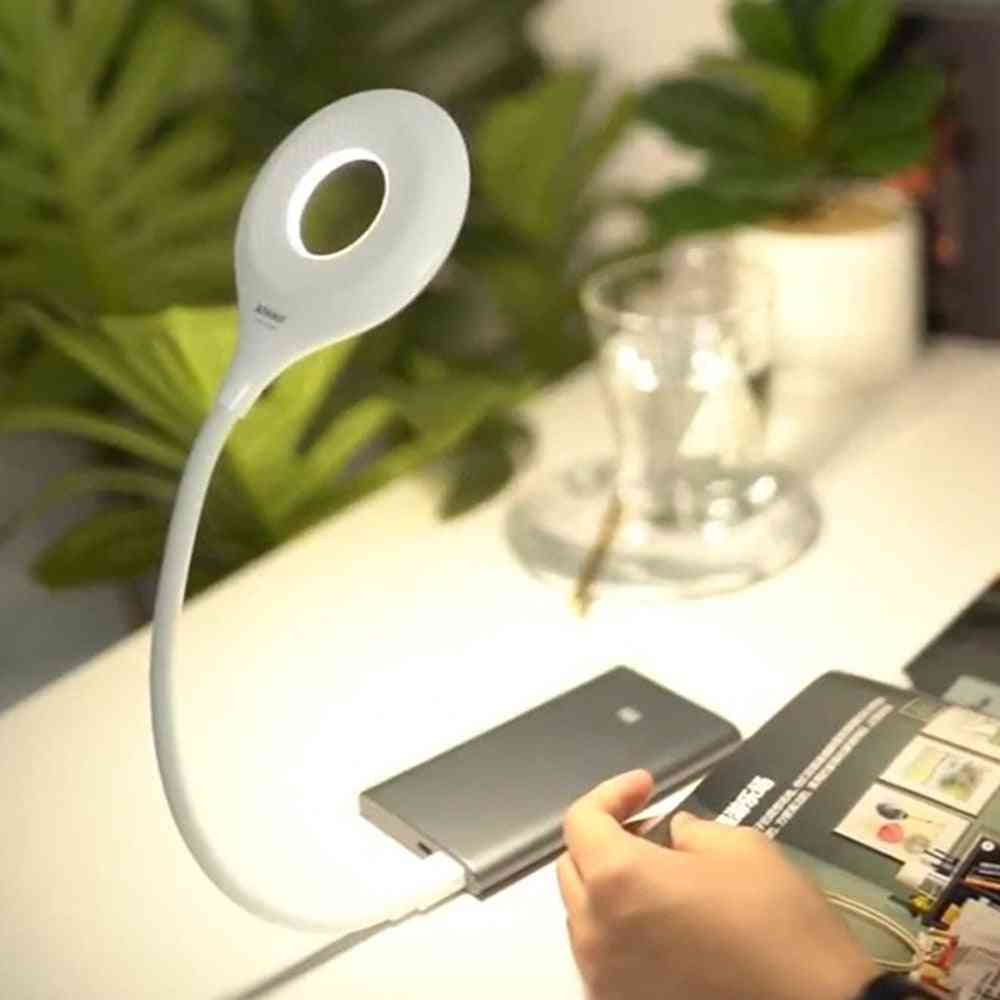 Portable Usb Flexor Led Desk Lamp, Study Reading Book Lights