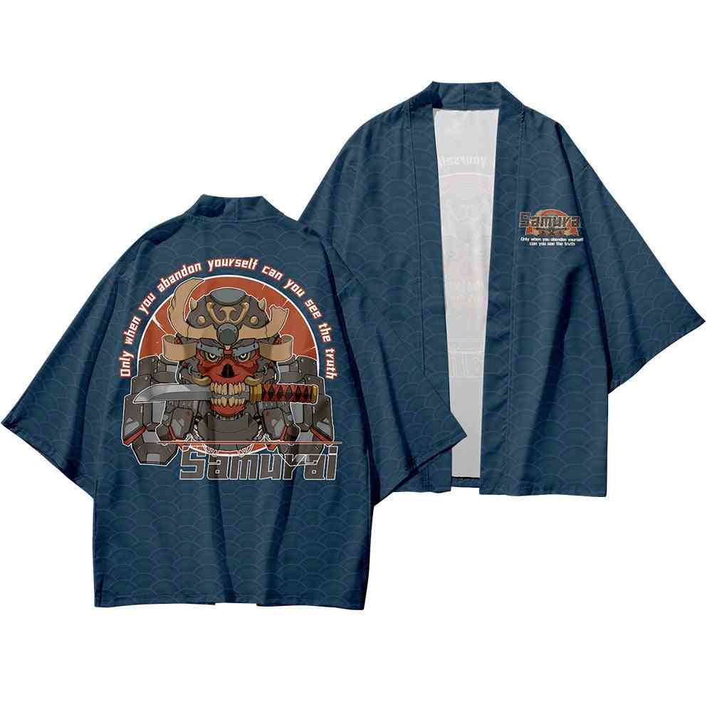 Kimono Cardigan Yukata Jacket Pant Set