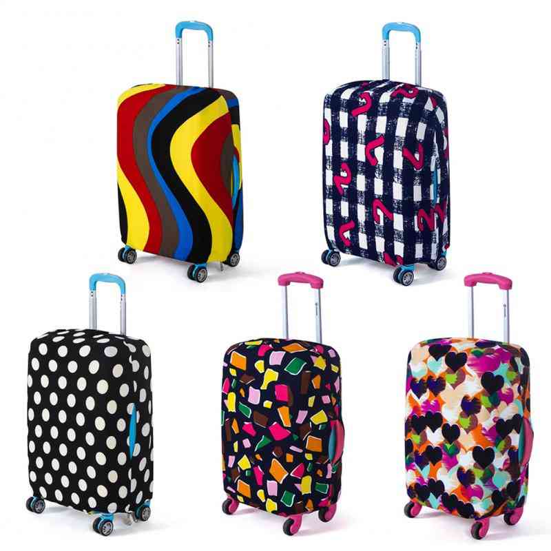 Fashion Suitcase Cover Travel - Luggage Case Dust Cover