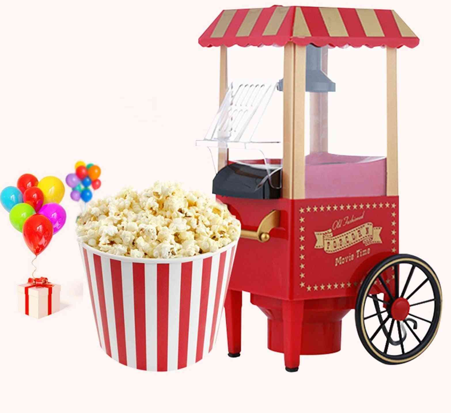 Maker Household Retro Trolley Electric Popcorn Machine