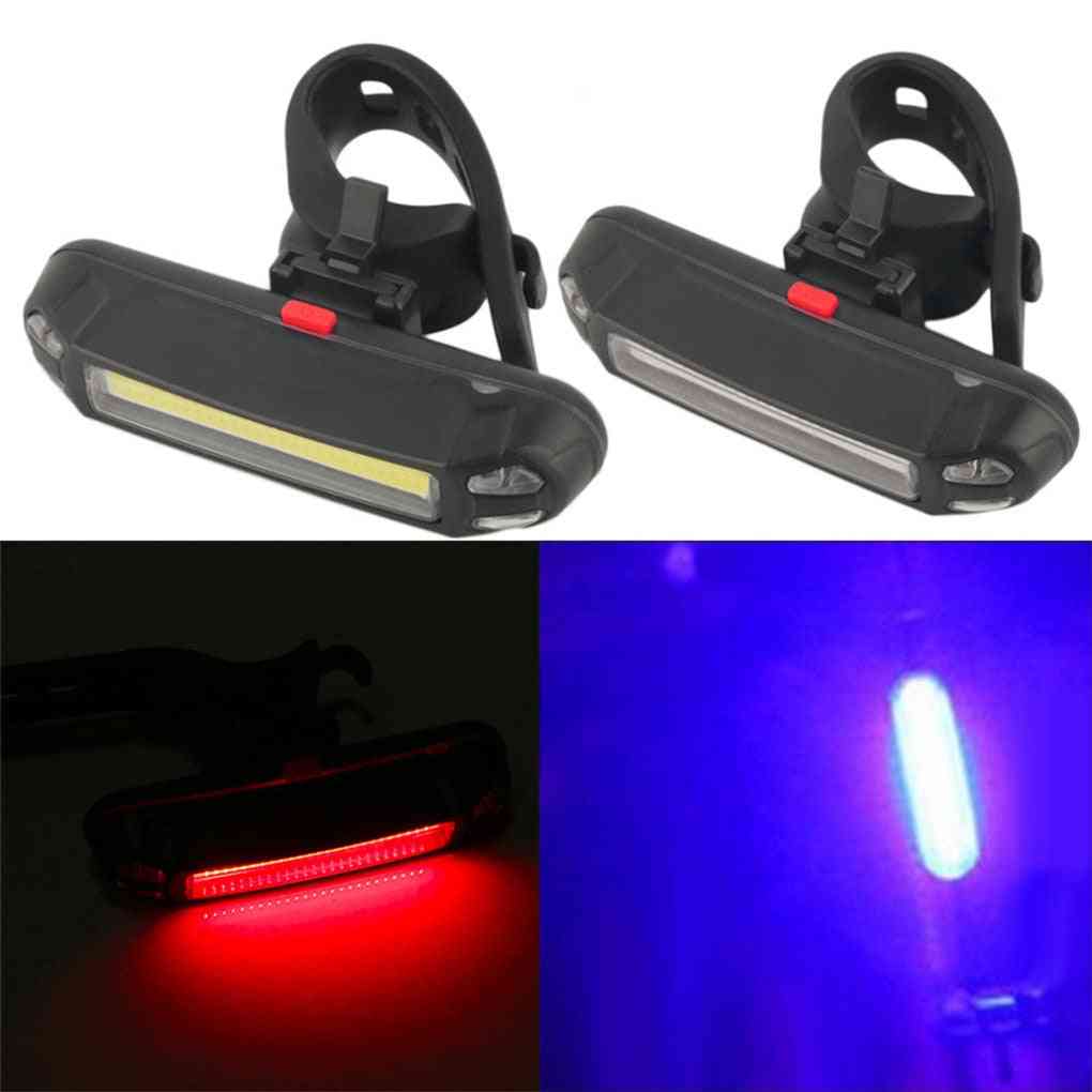 Lumens Led Bike Tail Light Usb Rechargeable Powerful Bicycle Rear Lights