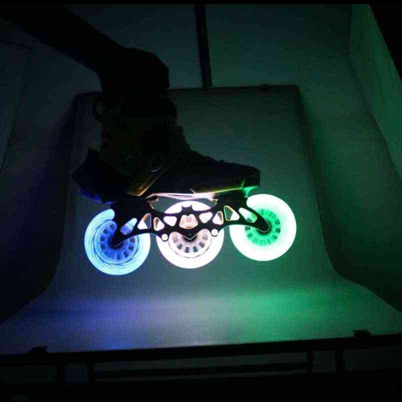 Led Bright Scooter Roller Rueda's Inline Skating Wheels