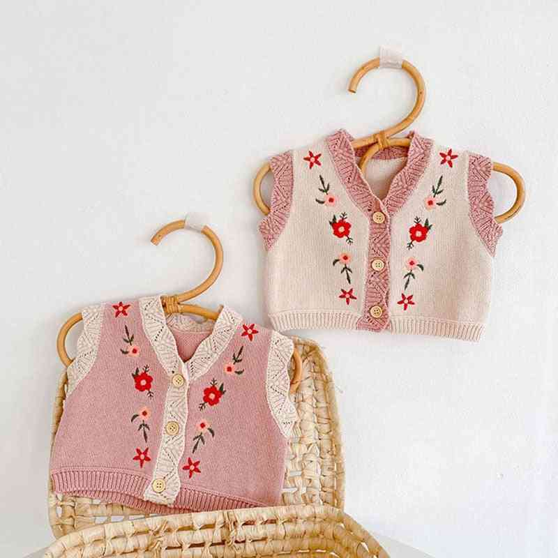 Spring Baby Clothing V Neck Toddler Waistcoat