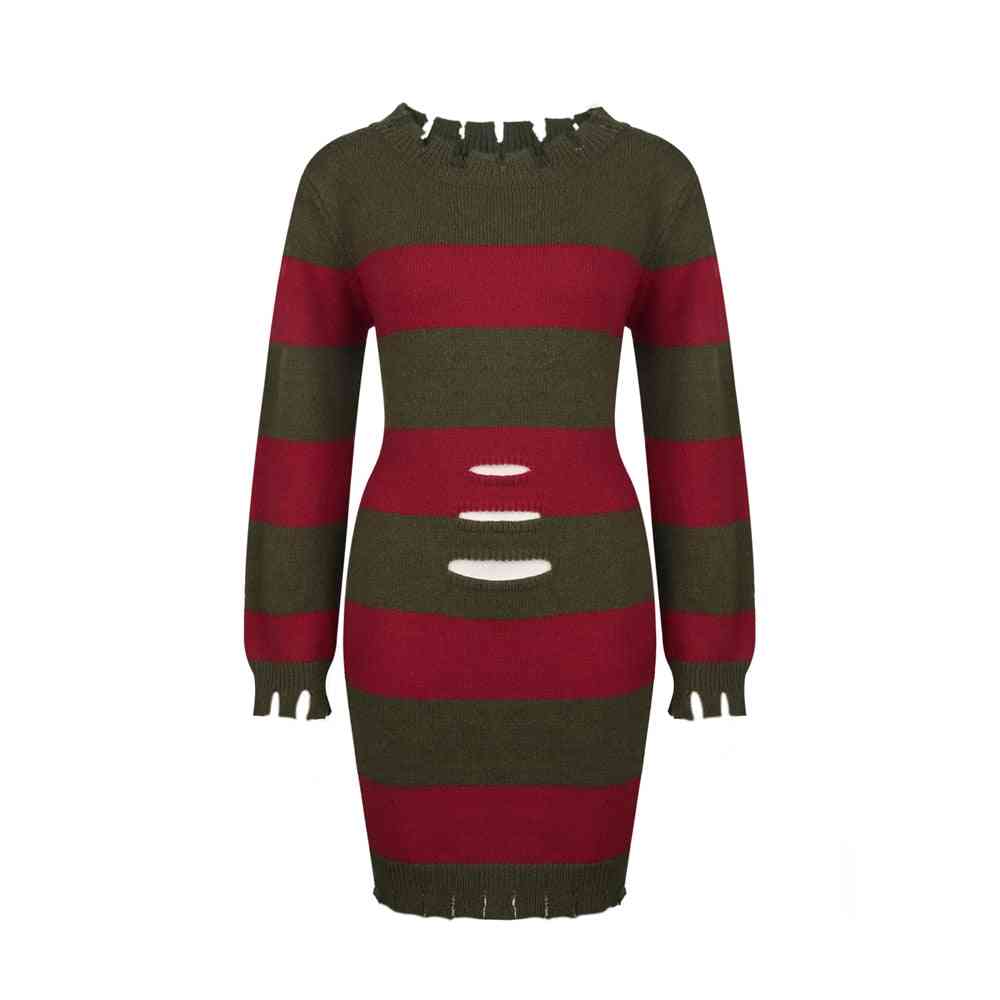 Cosplay Sweater Dresses Outfits Halloween