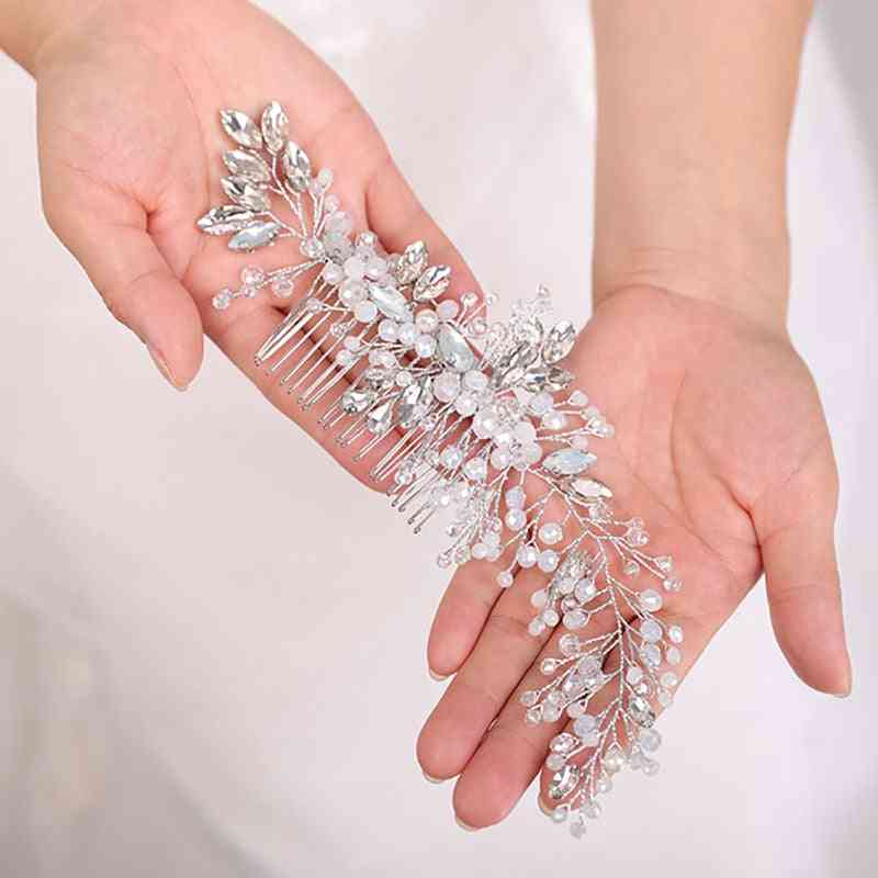 Hair Accessories Wedding Comb Silver Headband