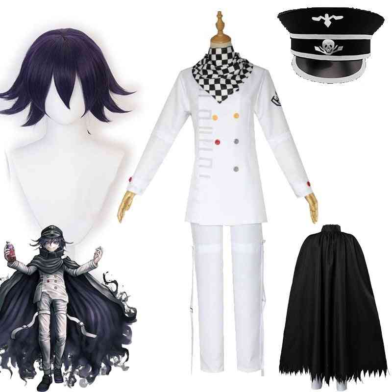 Costume President Oma Cosplay Wig Cloak And Hat