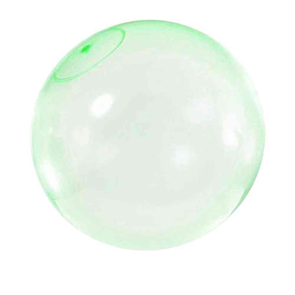 Inflatable Bubble Ball Transparent Balloon For's Outdoor Activities Tpr Blowing Balloon Swimming Pool Accessories