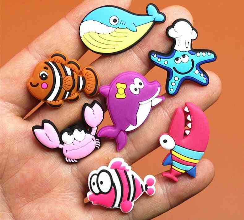 Lovely Animals Pvc Shoe Charms Accessories
