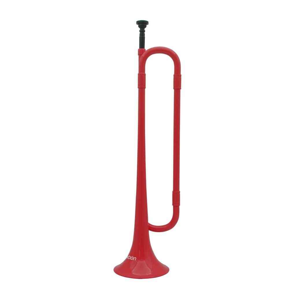 B Flat Bugle Cavalry Trumpet Plastic With Mouthpiece