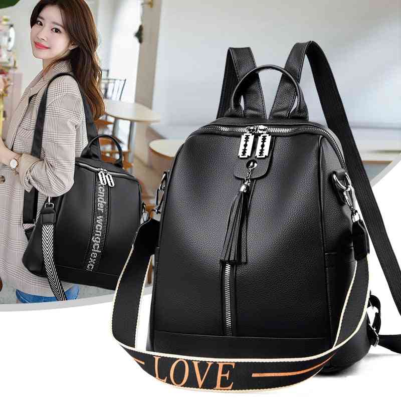 High Quality Youth Leather Backpacks For Teenage