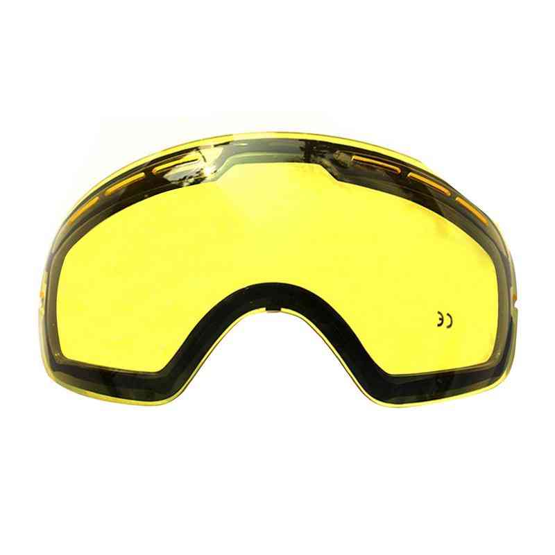 Double Brightening Ski Lens Goggles And Women