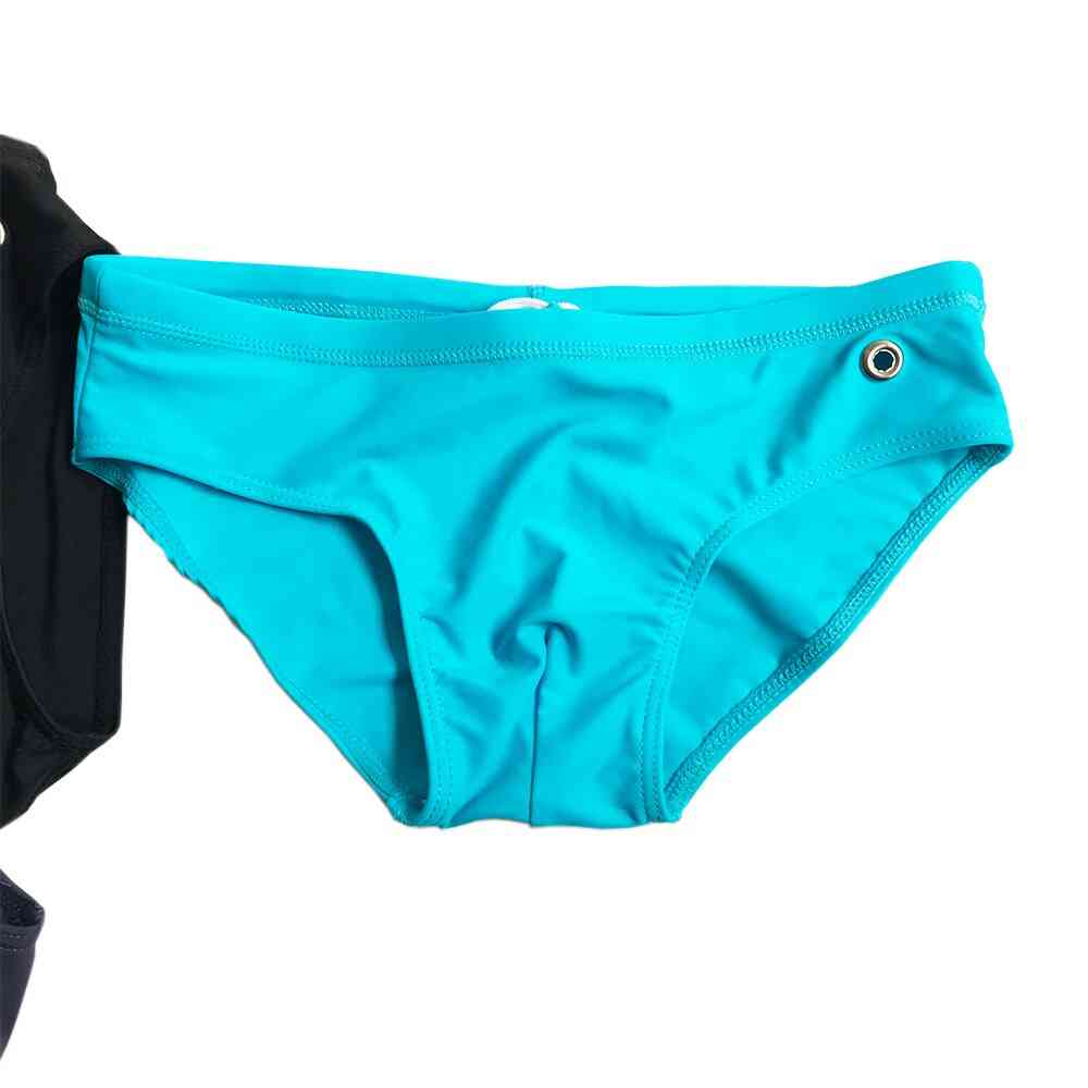 Badetrusser/shortsbukser, svømmelavtaljet badetøj til voksne - mænd