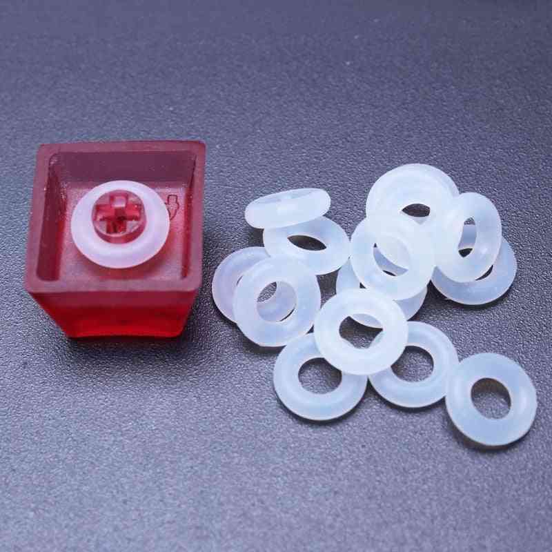 Keycaps Rubber O-ring Switch Dampeners For Cherry Mx Keyboard