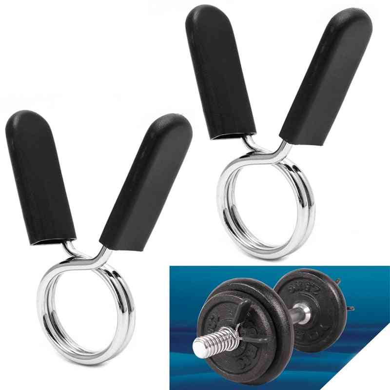 Barbell Clamp Spring Collar Clips