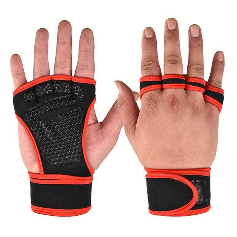 Gymnastics Grips Gym Hand Palm Protector Gloves