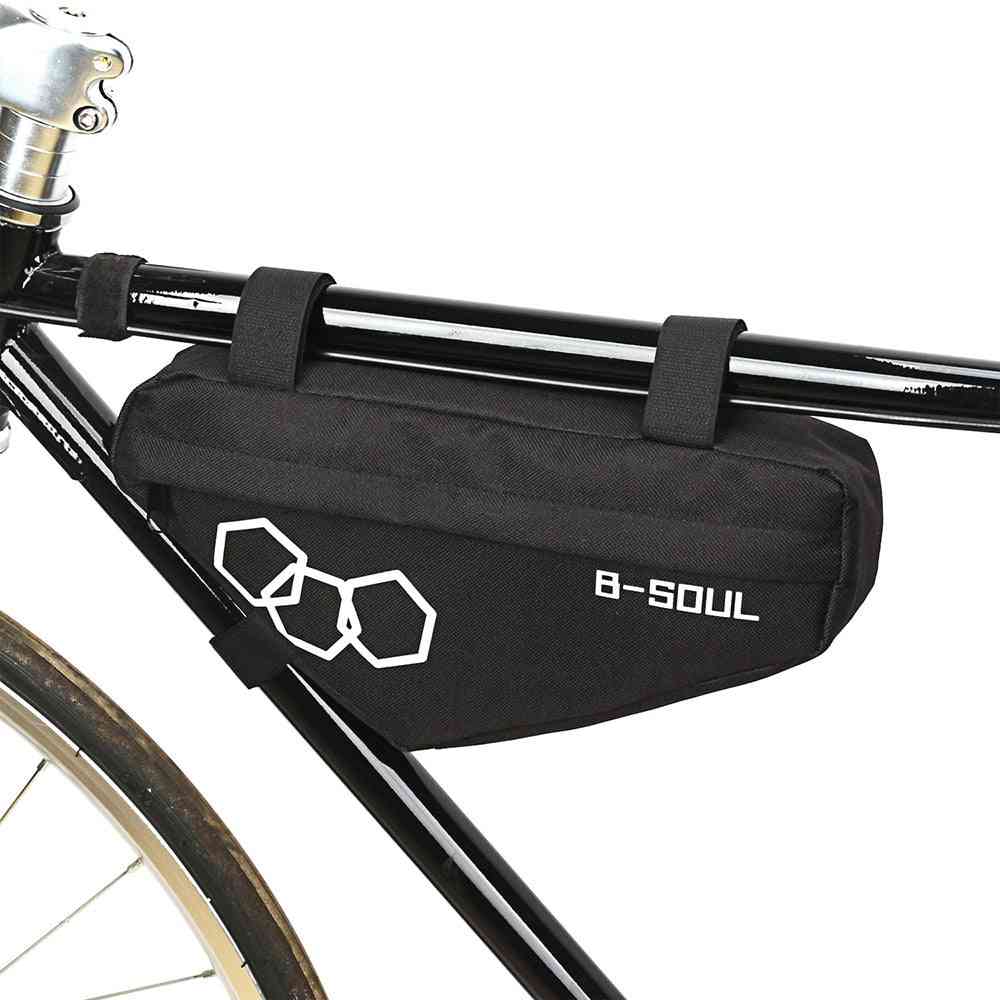 Bicycle Frame Front Tube Bike Bag Waterproof Mountain Bike Frame Holder Saddle Bags