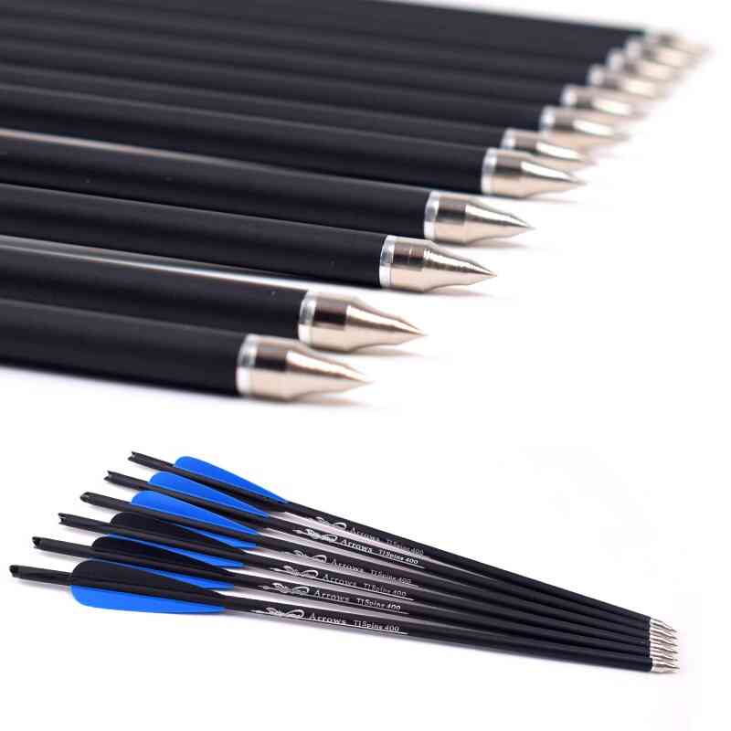 Feather Crossbow Carbon Arrows For Bow And Arrows
