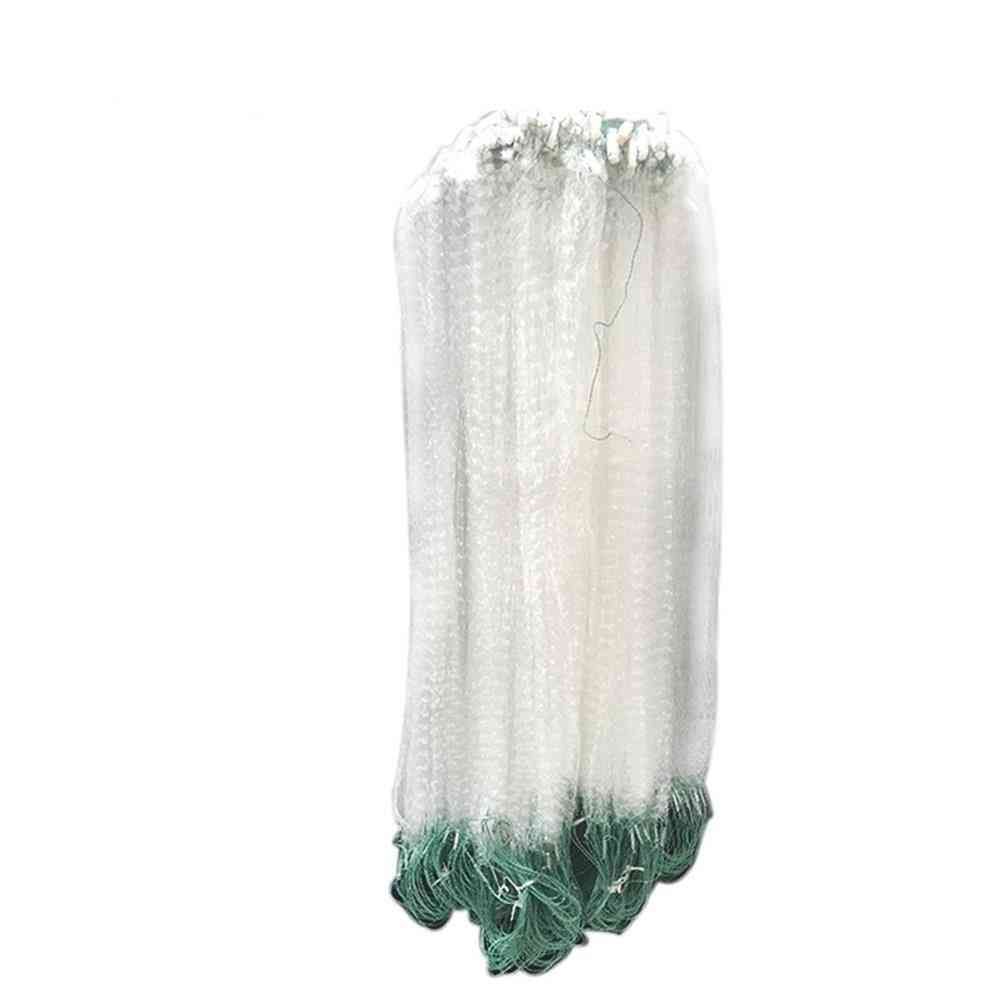 Durable Float Trap Monofilament Gill Net Fishing Accessories For Hand Casting