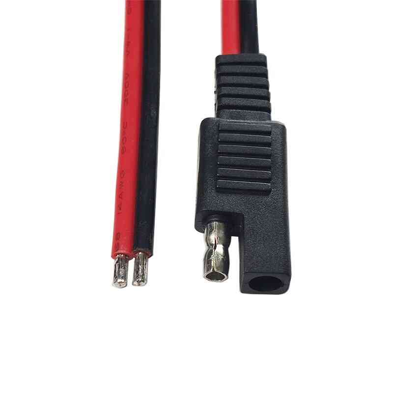 2 Pin Quick Connector Disconnect Plug, Sae Extension Cable Wire Harness
