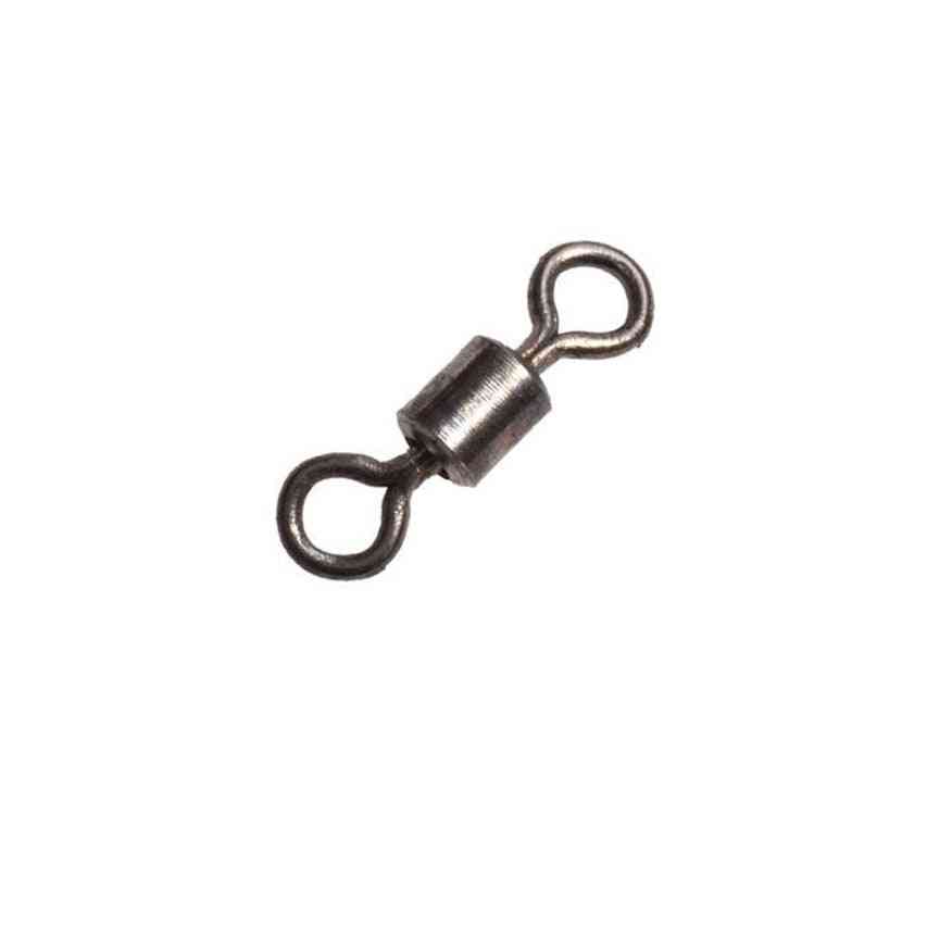 Ball Bearing Swivel Solid Rings Fishing Connector Hooks