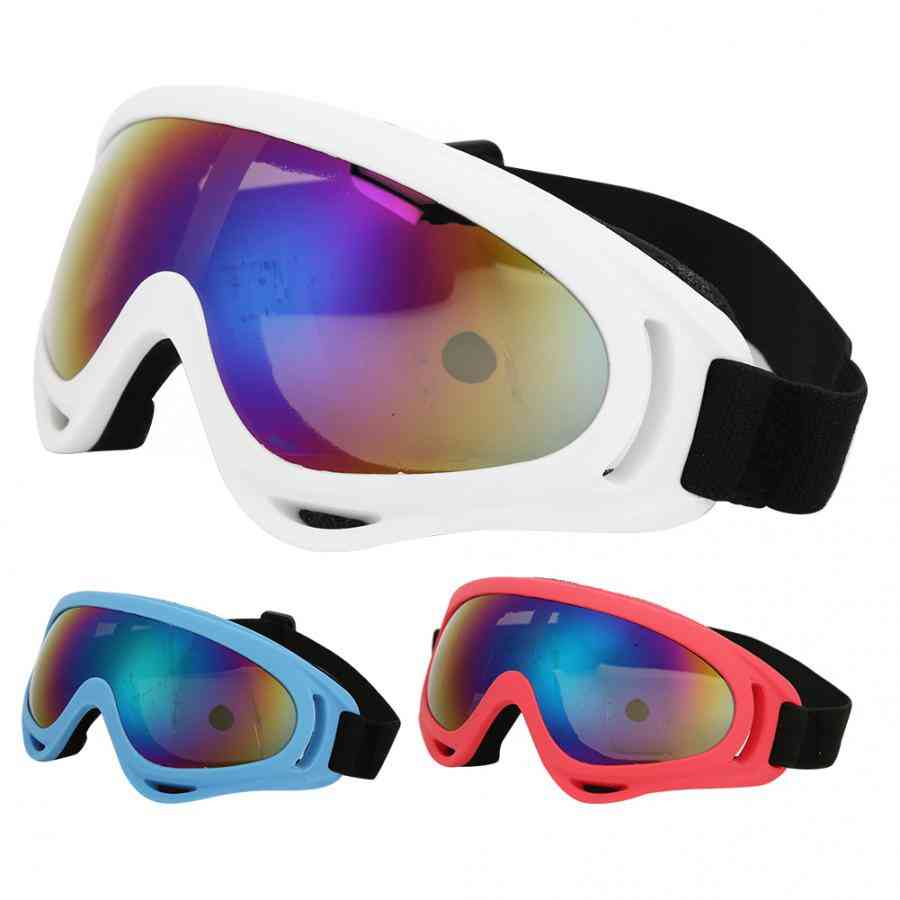 1pcs Windproof Uv Protection Ski Glasses Unisex