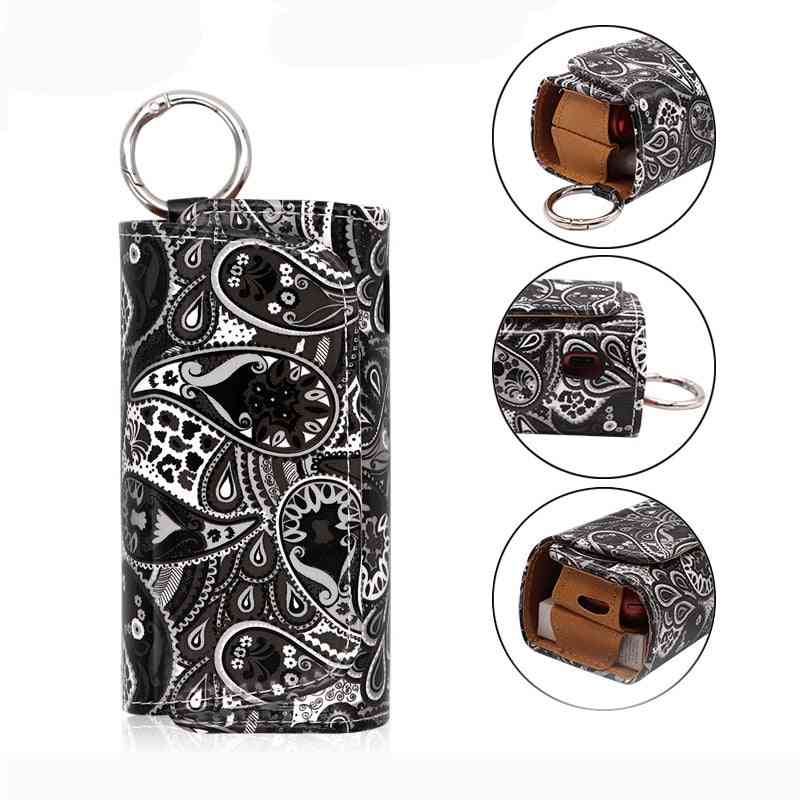Leather Flip Bag Pouch Caring Holder Protective Cover