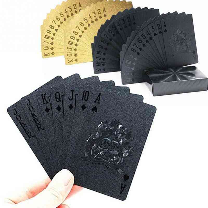 Playing Plastic Cards For Poker Game