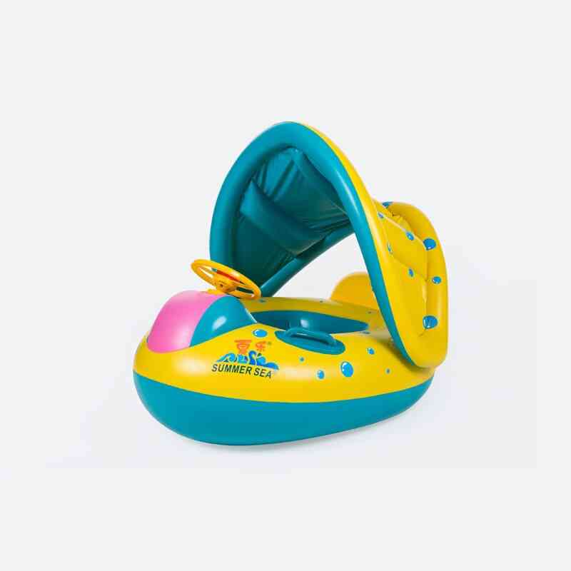 Float Fun Ring Seat Boat Infant Water Swim Pool Accessories
