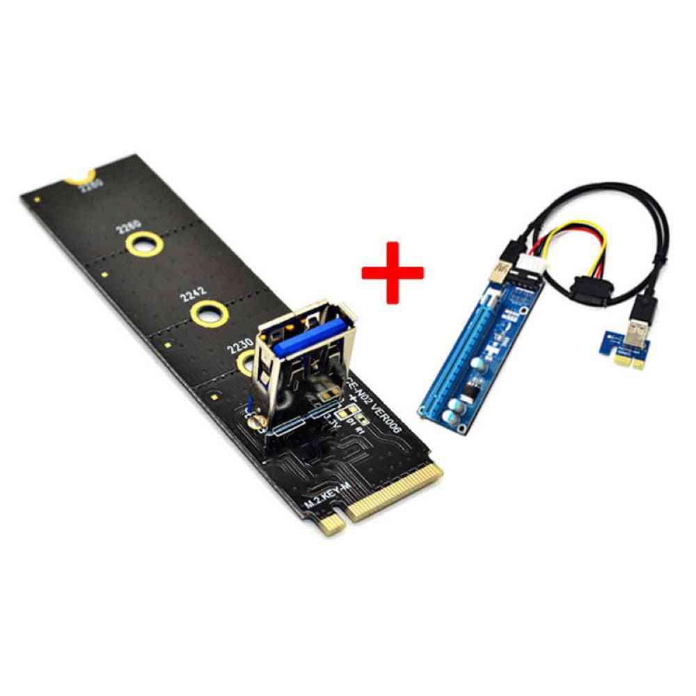 Slot Adapter Card Extension Cable Sata For Miner Mining