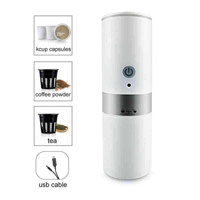 Usb Electric Handheld Espresso Capsule Coffee Maker