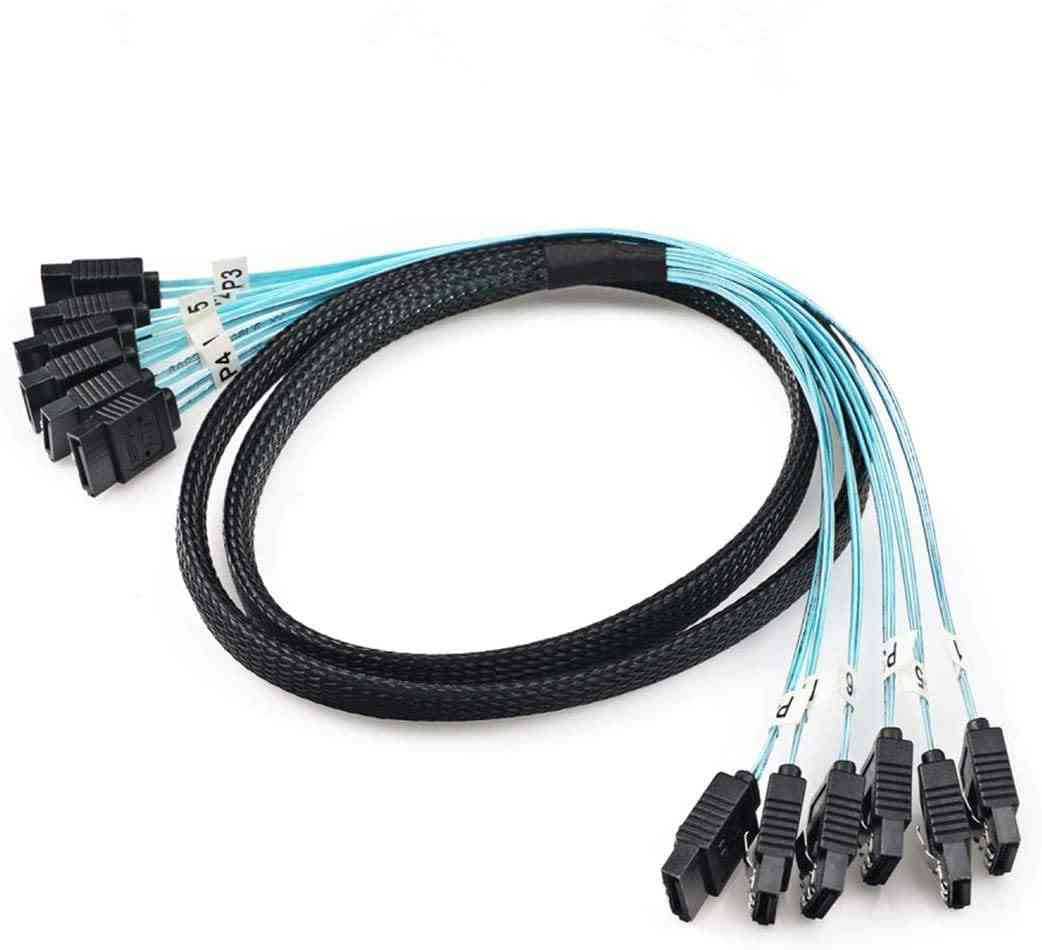 Sata To Sata Cable - Date Cable 7 Pin Sata - Cable Cord For Server Mining