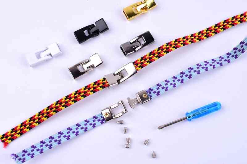 Metal Shoelaces Cross Buckle Accessories