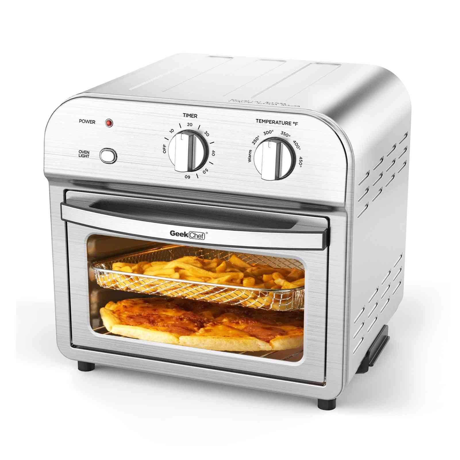 1.5 Kw Oil-free Electric Air Fryer Toaster Oven