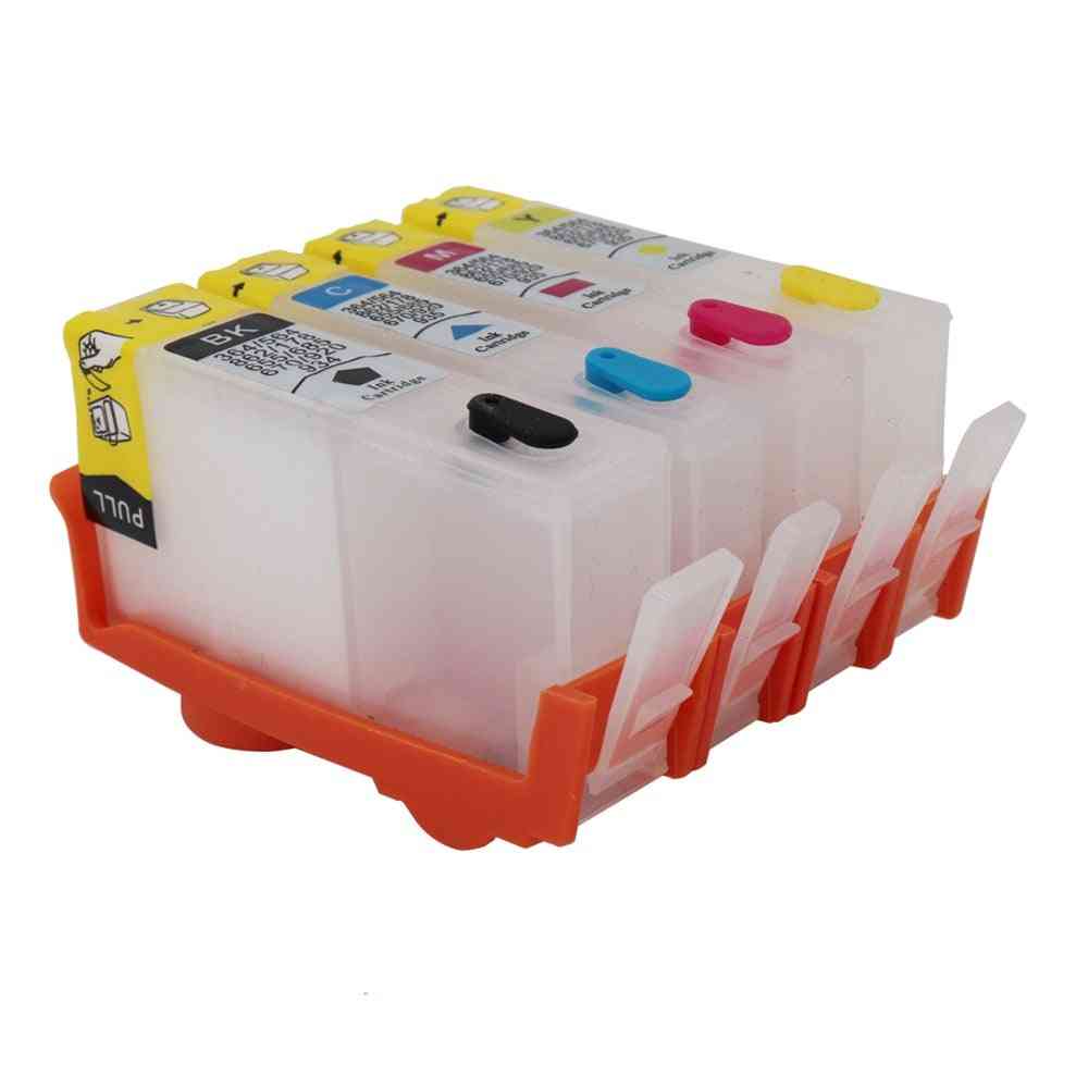 Refillable Ink Cartridge Printer Cartridge With Chips
