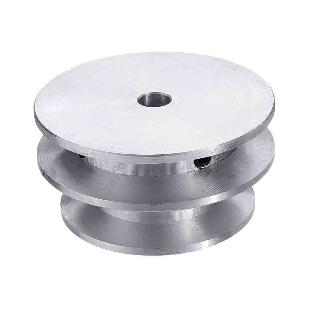 Aluminum Alloy Double Groove Pulley Wheel