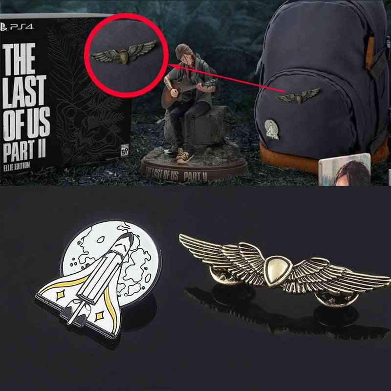 The Last Of Us Part 2 Ellie Backpack Pins Brooch