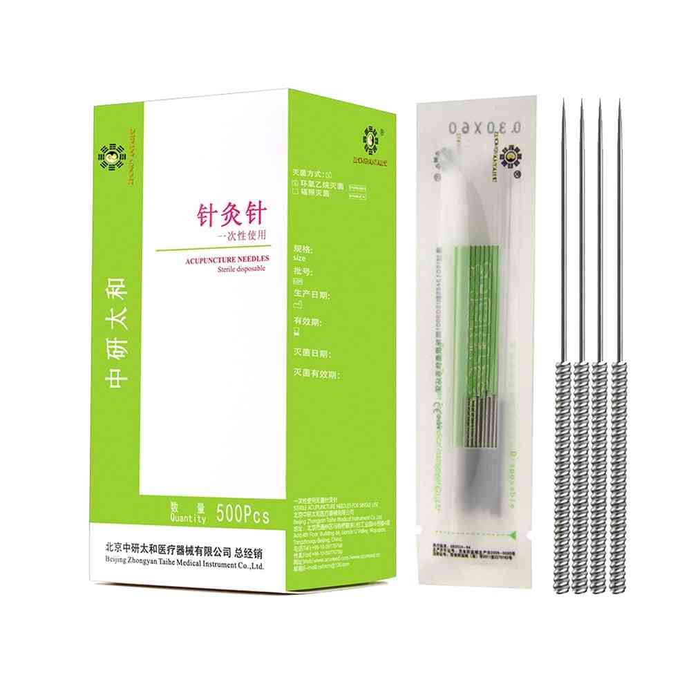 Acupuncture Needle With Tube Disposable Sterile Beauty Massage